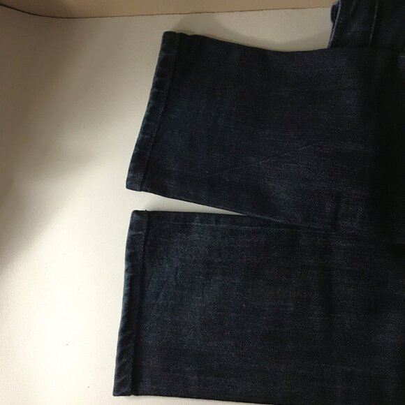 DAVID KAHN JEANS "Nikki" Straight Leg Dark Wash Premium Denim - size 28 - Picture 13 of 15